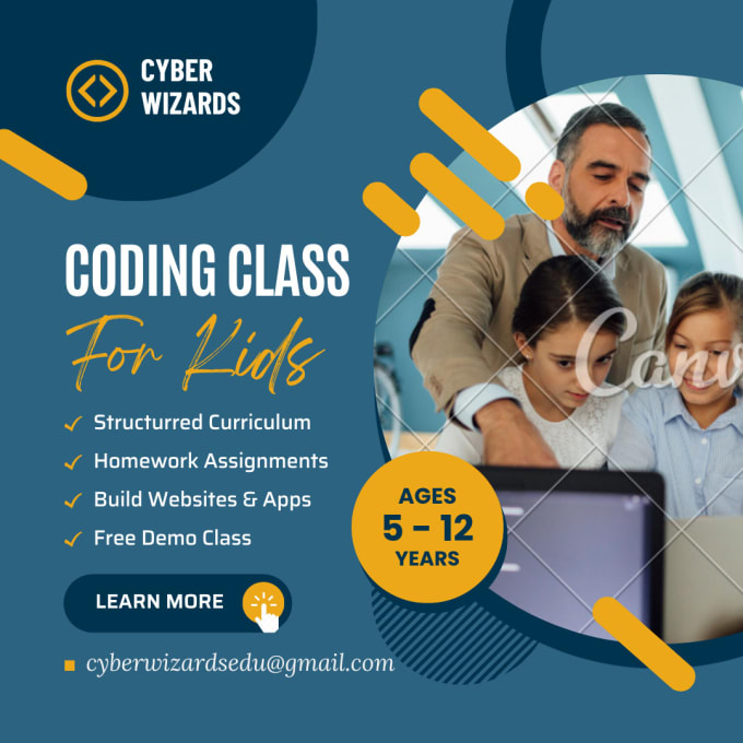 Gig Preview - Teach coding to your kid