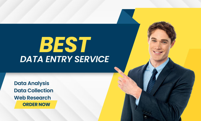 Gig Preview - Provide you the best data entry services