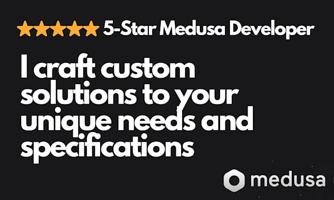 Bestseller - setup medusa js, customize admin and develop custom plugins