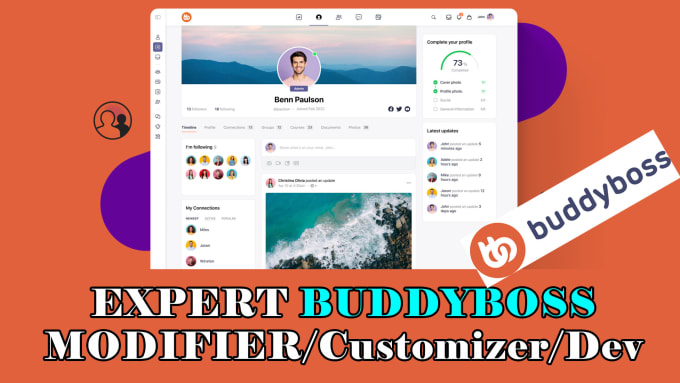 Gig Preview - Be your buddyboss and memberpress expert