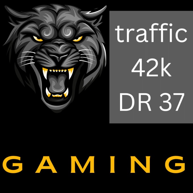 Gig Preview - Do guest posts niche gaming dr 37 high traffic 42k