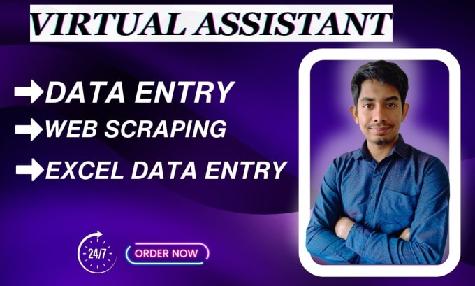 Bestseller - be your virtual assistant for flawless data entry