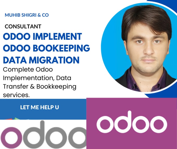 Gig Preview - Odoo implement and bookkeeping