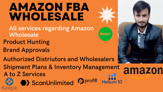 Gig Preview - Be your fba wholesale virtual assistant for amazon