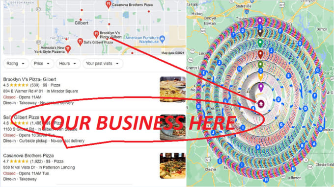 Gig Preview - Do 95,500 google map citation for local SEO gmb ranking