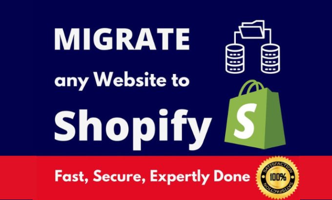 Gig Preview - Migrate wordpress to shopify migration or wix website to shopify