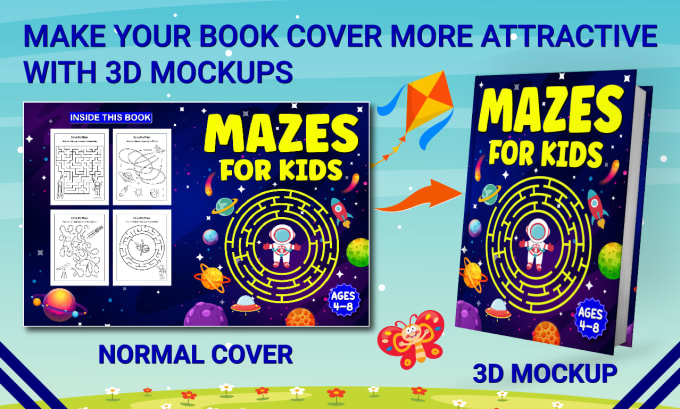 Gig Preview - Design a plus content, web banner of your books for amazon KDP