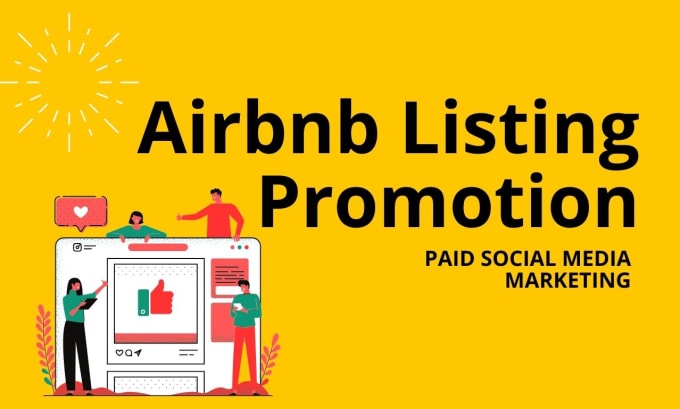 Gig Preview - Promote your airbnb listing using paid marketing on social media