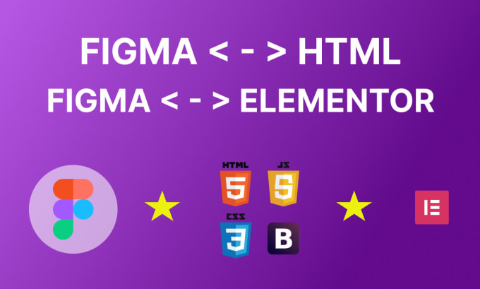 Gig Preview - Convert figma to HTML CSS and bootstrap and elementor