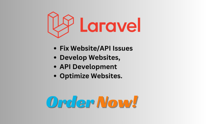 Gig Preview - Fix, develop, and create API for PHP and laravel web applications