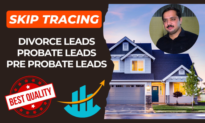 Gig Preview - Do skip tracing probate leads and divorce skip tracing