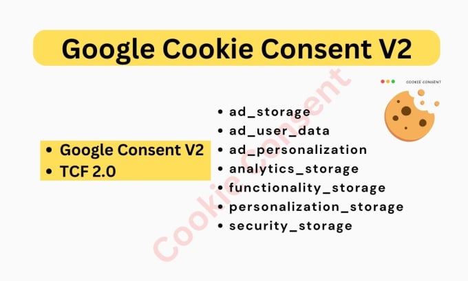 Gig Preview - Configure gdpr or ccpa cookie consent with google tag manager and enable tcf