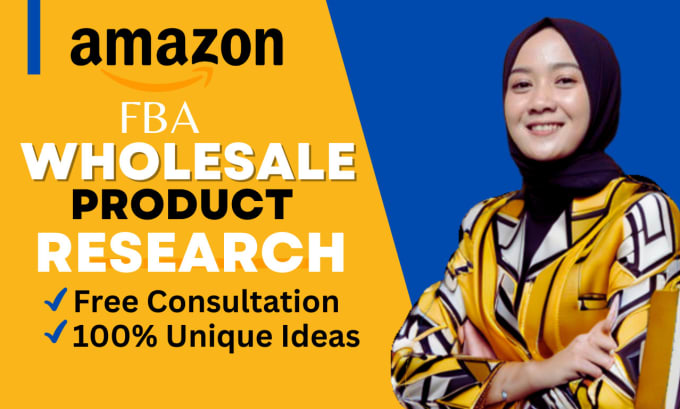 Gig Preview - Do amazon wholesale product research or amazon fba wholesale product hunting