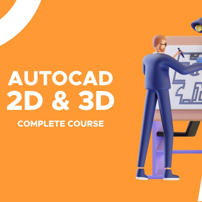 Gig Preview - Autocad 2d 3d full course