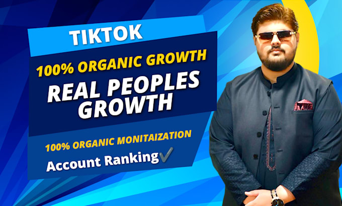 Gig Preview - Be tiktok manager grow organic followers, do monetization, promotion