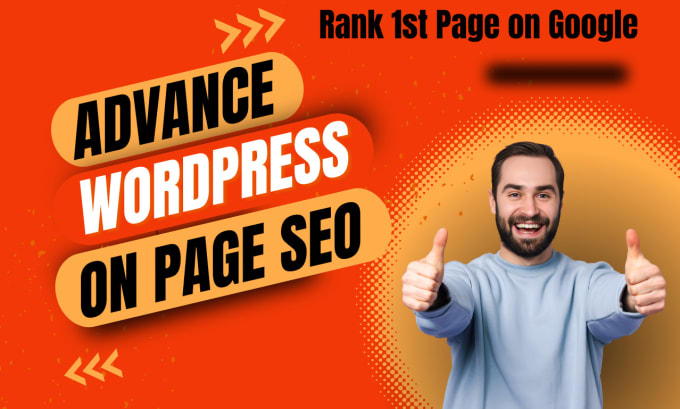 Gig Preview - Advance wordpress on page SEO service for your business