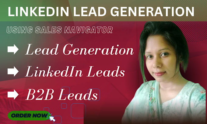 Gig Preview - Do linkedin lead generation and email finding by sales navigator