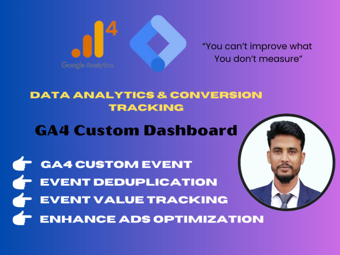 Gig Preview - Track custom analytics ga4 conversion event for enhanced ad optimization