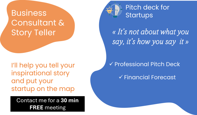 Gig Preview - Help startups tell their story through a pitch deck