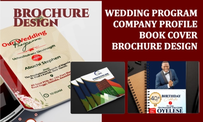 Gig Preview - Design program flyer, brochure, wedding iv, business card, newspaper ads