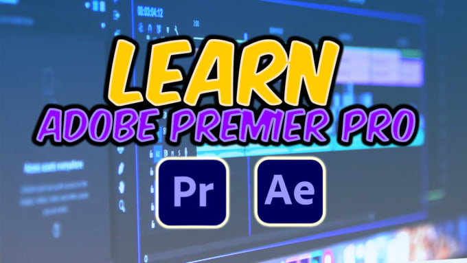 Gig Preview - Teach adobe after effects and premiere pro from basic to advanced