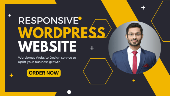 Gig Preview - Do responsive business wordpress website design, website development