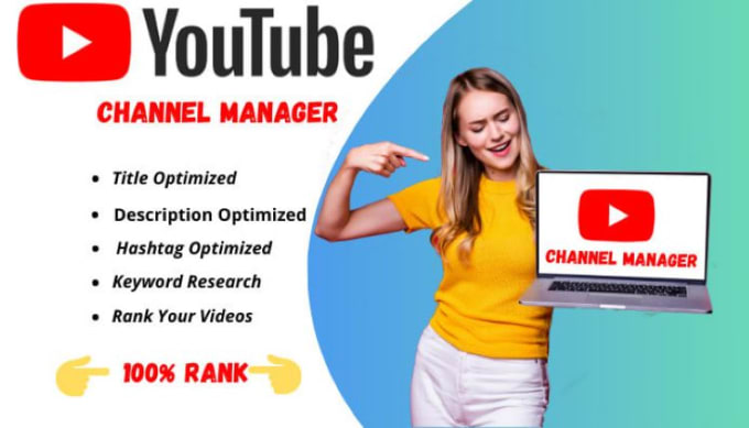 Gig Preview - Do SEO for youtube channel and edit videos for your yt channel