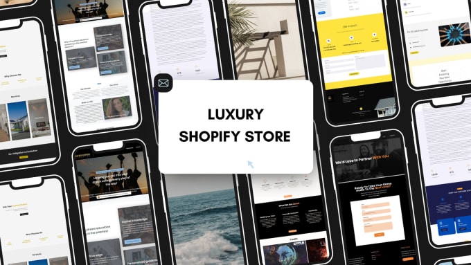 Gig Preview - Create and redesign your shopify ecommerce website