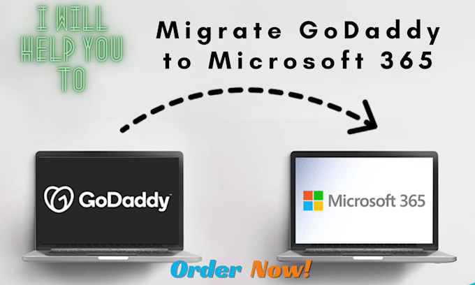 Gig Preview - Help you migrate godaddy to m365 no data loss or downtime