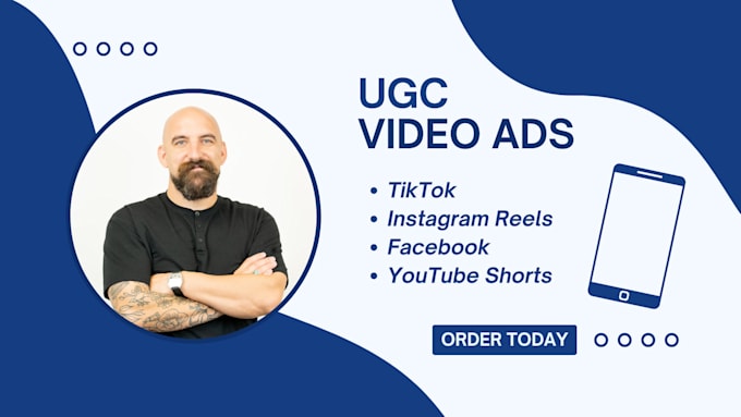 Gig Preview - Create ugc video ads for tiktok, instagram or facebook