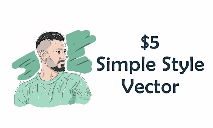 Gig Preview - Draw you a simple style vector, from any sources