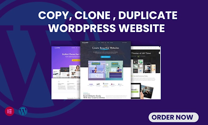 Gig Preview - Clone duplicate redesign, elementor pro, wordpress website