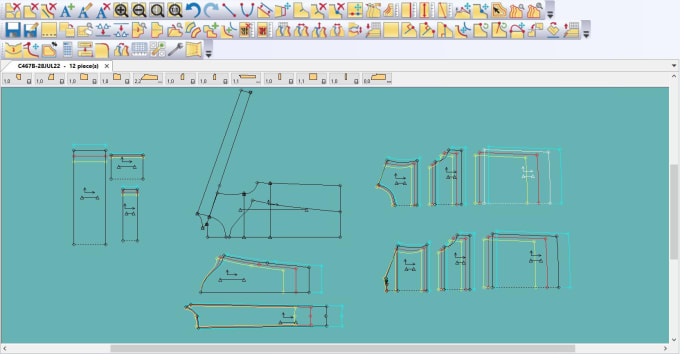 Gig Preview - Do professional seam and seamless pattern making and grading