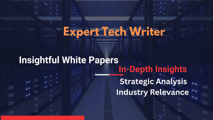 Gig Preview - Write quality cybersecurity white papers