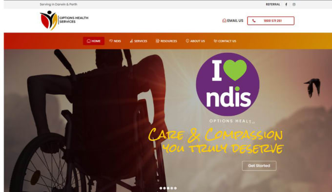 Gig Preview - Develop responsive custom ndis service website by wordpress, ndis website update