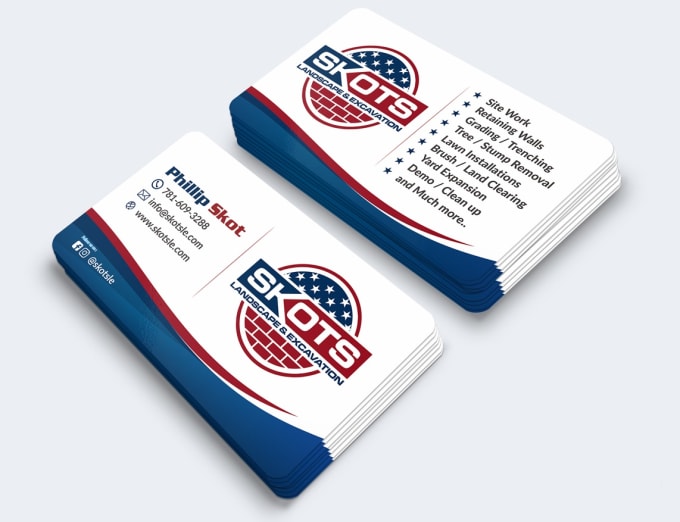 Gig Preview - Create modern minimalist business card and logo design