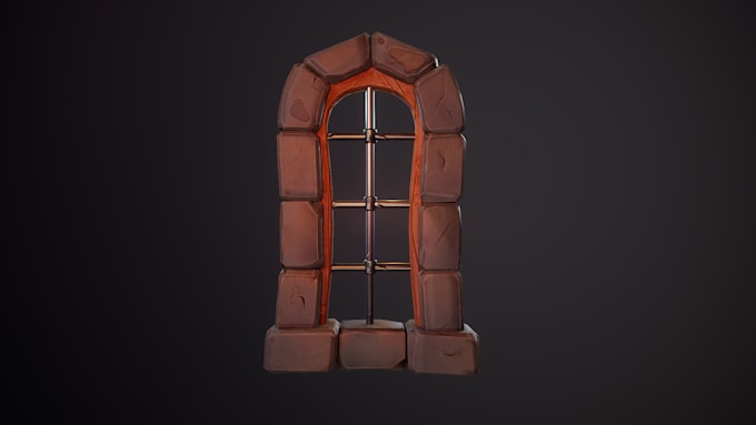 Gig Preview - Make a 3d stylized game props for you and texture it