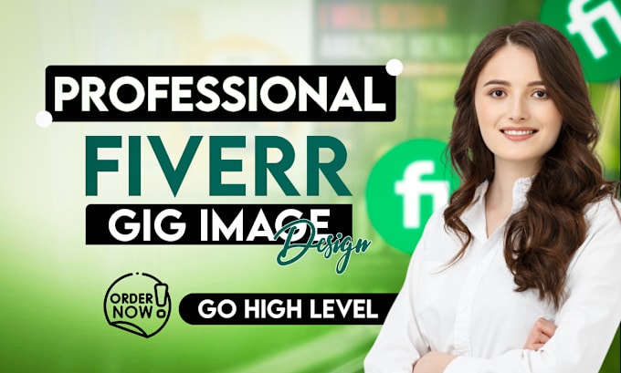 Gig Preview - Design fiverr gig image and gig thumbnail