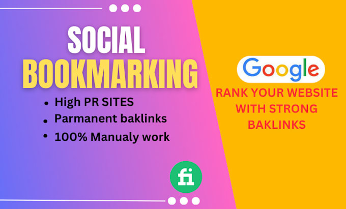 Gig Preview - Submit high da pa social bookmarking backlinks for ranking website or page