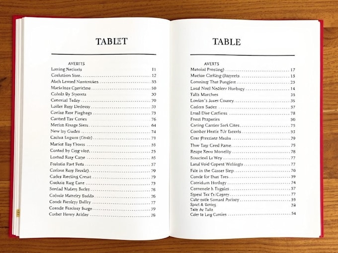 Gig Preview - Create a clickable table of contents toc in google sheets or ms word document