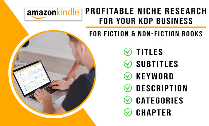 Gig Preview - Provide amazon KDP keywords, category, subtitle and niche research for your book