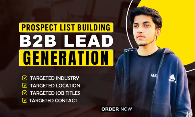 Bestseller - do b2b lead generation prospect list building