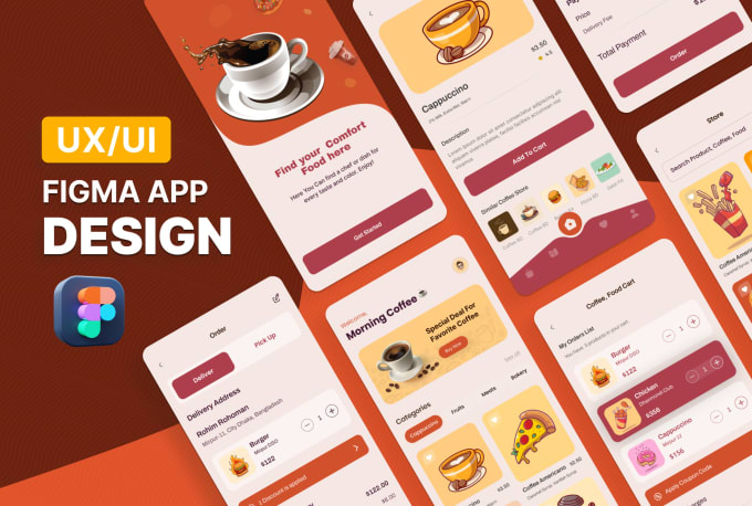 Gig Preview - Do mobile app ui ux design, website ui ux design, dashboard ui design in figma