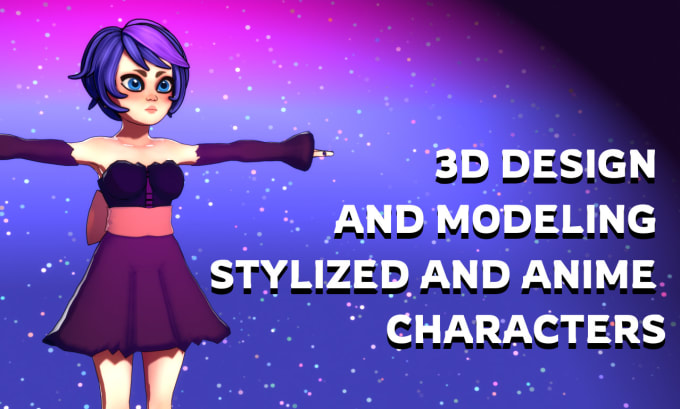 Gig Preview - 3d character modeling and rigging for games and animations