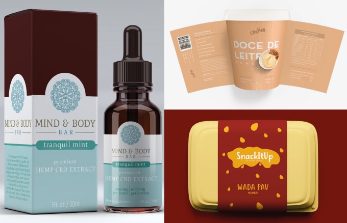 Bestseller - do minimalist food packaging and cbd label design