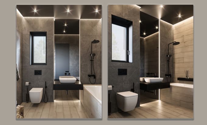 Gig Preview - Design bathroom in 3d and render