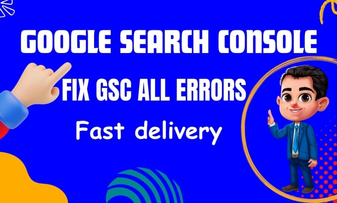 Gig Preview - Do fix all errors or issues google search console or gsc