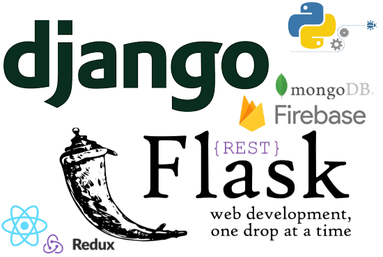 Gig Preview - Create Python Django flask web app with React and Firebase