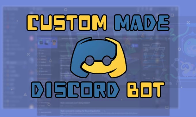 Bestseller - make you a custom discord bot