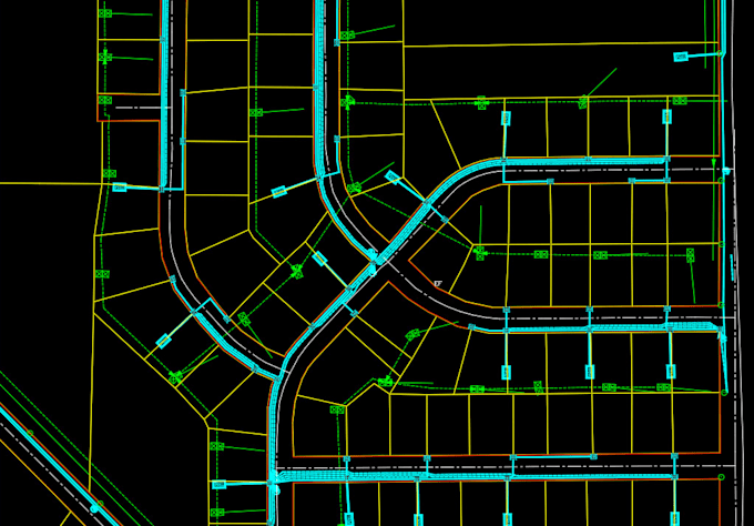 Gig Preview - Draw fiber optics telecom network design